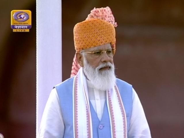 Watch PM's Full Speech On 75th Independence Day