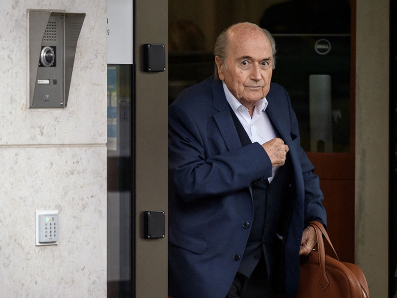 Ex-FIFA Boss Sepp Blatter Arrives For Payment Probe Hearing