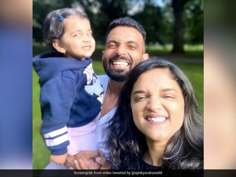 "Under The Sun With My Sunshines": Ajinkya Rahane's Day Out With Family