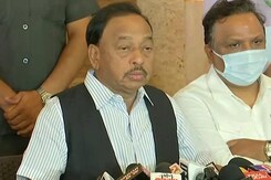 "What About Uddhav Thackeray's Comment Against Yogi Adityanath," Says Narayan Rane "What About Uddhav Thackeray's Comment Against Yogi Adityanath," Says Narayan Rane