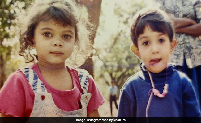 Ira Khan ने दोस्त के साथ शेयर की अपने बचपन की फोटो, बोलीं- सबसे कूल बच्चे...