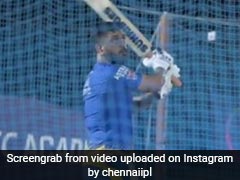 Watch: Dhoni Goes Ball-Searching After Hitting Sixes During CSK Training