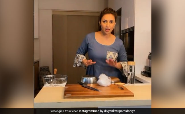 दिव्यांका त्रिपाठी ने किचन में बर्तनों से यूं बजाई धुन, यूनिक Video जीत लेगा दिल