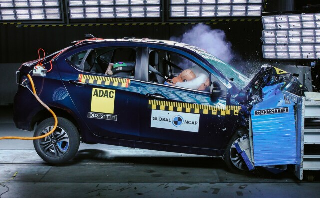 Tata Tigor EV Gets 4 Star Safety Rating