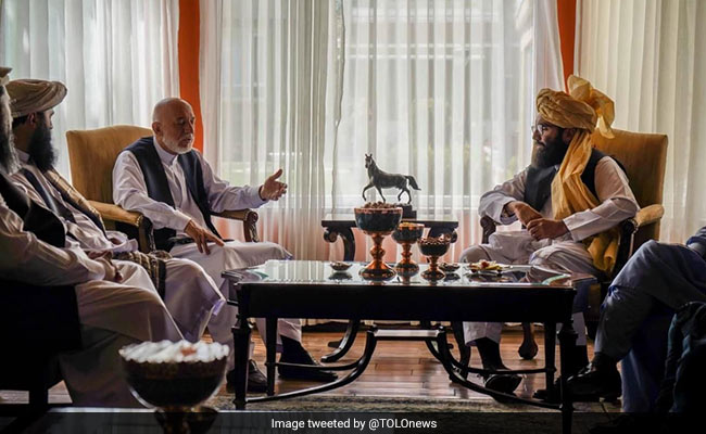 Taliban Meet Ex Afghan President Hamid Karzai In Talks To Form Government