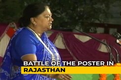 Ex Chief Minister Vasundhara Raje's Photo Missing From Rajasthan BJP Posters Ex Chief Minister Vasundhara Raje's Photo Missing From Rajasthan BJP Posters
