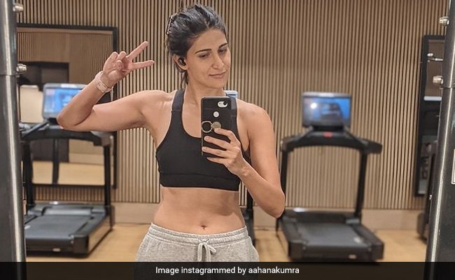 Aahana Kumra, Quarantined In London, Is Sweating It Out And How. See Pics