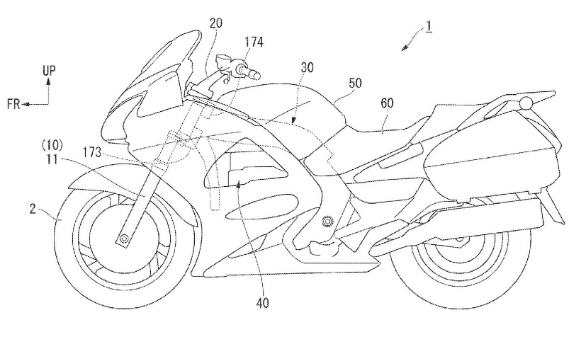 Honda Patents Reveal Self-Steering Motorcycle