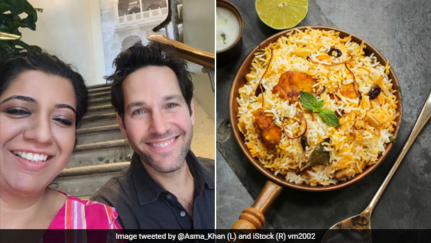 Paul Rudd Tries Biryani At Indian Restaurant, Desi Twitter Approves