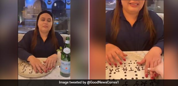 Watch: Restaurant Surprises Visually Impaired Guest With Heartening Birthday Gift
