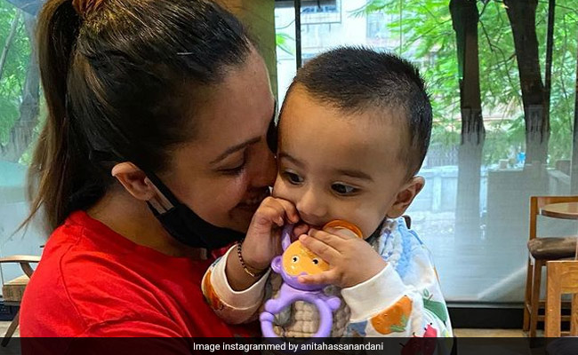 Am I "Doing Enough?": Anita Hassanandani's Caption For Pic With Baby Son Is Moms Everywhere