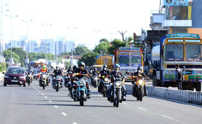 Chennai Hoteliers' Motor Bike Expedition To Promote Tourism