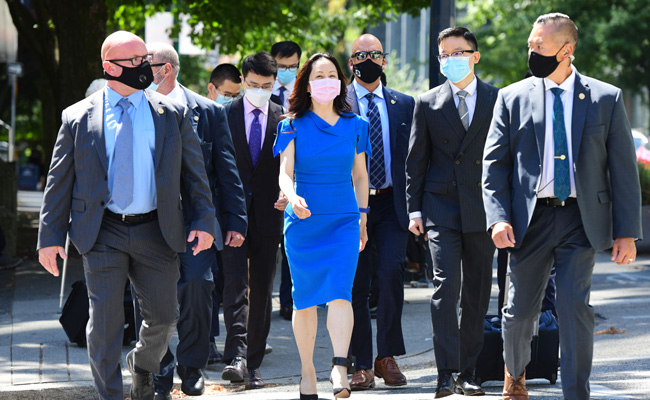 Huawei Executive Back In Canada Court Over US Extradition Request