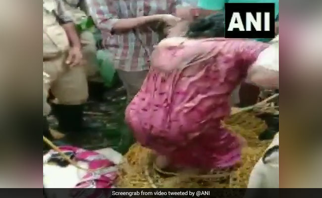 Watch: Woman Rescued From 50-Foot Well In Kerala