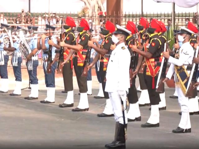 स्वतंत्रता दिवस समारोह से पहले लाल किले में फुल ड्रेस रिहर्सल