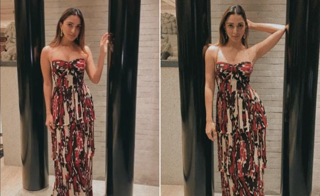 Kiara Advani Loves Adding Her Own Pops Of Colour In Pretty Printed Dresses
