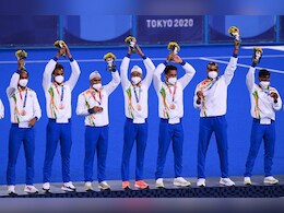 Watch: Emotional Scenes As Victorious Indian Hockey Players Get Their Medals