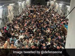 Viral Photo Of Over 600 Afghans Packed Into US Plane Defines Kabul Crisis