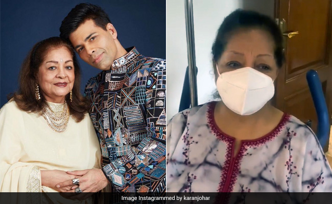 Karan Johar's Mother Hiroo, 79, Had "Two Massive Surgeries" In The Last 8 Months. Read His Post