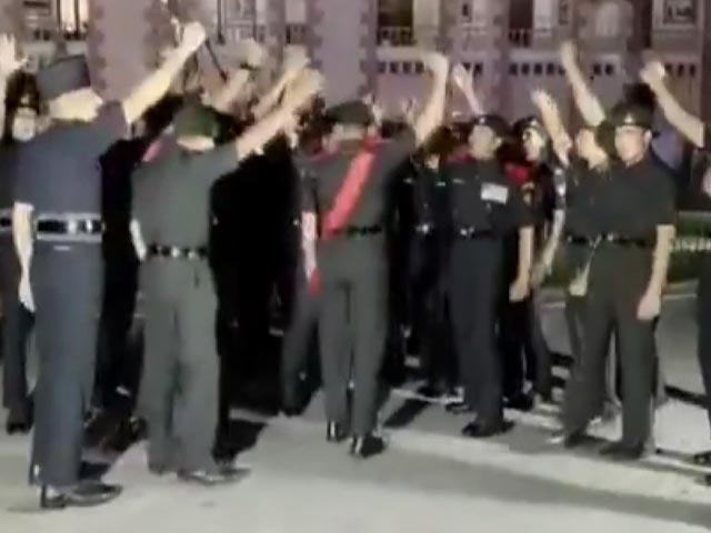 Watch: Jawans of Rajputana Rifles Celebrate Neeraj Chopra's Olympic Gold