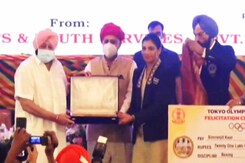 Punjab Government Honours Olympians From The State Punjab Government Honours Olympians From The State