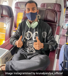 "Completely Fine Now": India All-Rounder Krunal Pandya Recovers From COVID-19