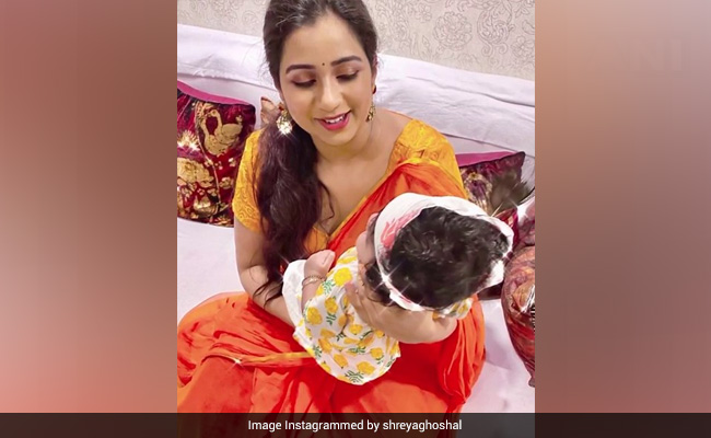 ICYMI: Shreya Ghoshal And Son Devyaan In A Janmashtami-Special Post