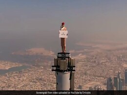 Was This Viral Emirates Ad Really Filmed On Top Of Burj Khalifa? Was This Viral Emirates Ad Really Filmed On Top Of Burj Khalifa?