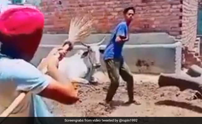 लड़के ने फिल्मी स्टाइल में चलाई बंदूक, फिर भी नहीं लगी गोली, तो उठाई चप्पल और फिर - देखें Funny Video