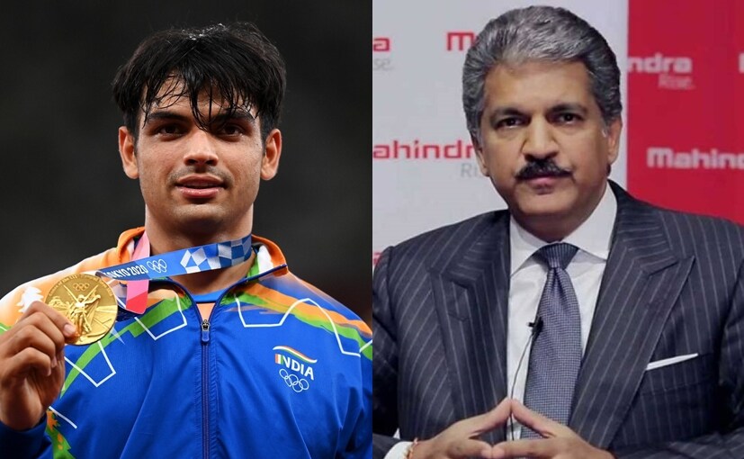 Anand Mahindra To Gift Mahindra XUV700 To Gold Medallist Neeraj Chopra Anand Mahindra To Gift Mahindra XUV700 To Gold Medallist Neeraj Chopra