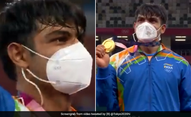 टोक्यो की धरती पर लहराया भारतीय झंडा, ऐसे भावुक हुए नीरज, सहवाग बोले- 'रोंगटे खड़ा कर देने वाला- Video