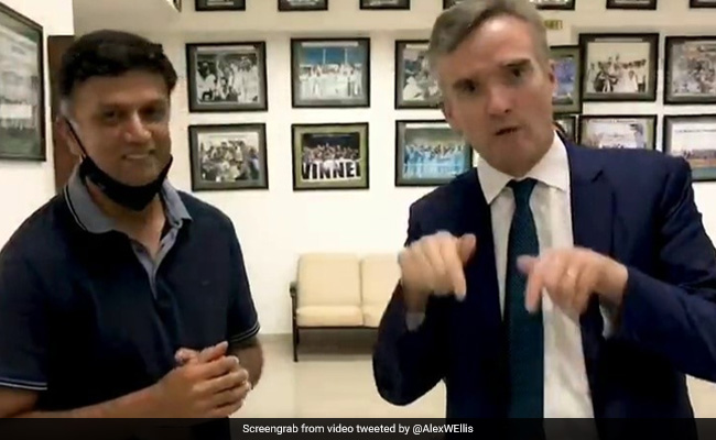 Watch: Rahul Dravid Teaches Kannada To British High Commissioner