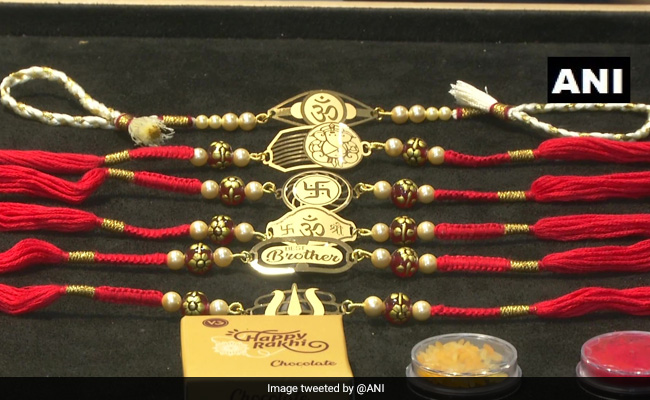 Gujarat Jewellers Selling Gold, Silver <i>Rakhis</i> Ahead Of Raksha Bandhan