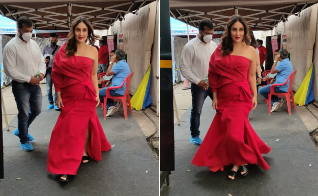 Kareena Kapoor Is Prettier Than The Dancing Girl Emoji In Her Gorgeous Red Dress