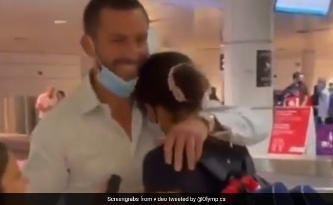 Watch: After Olympic Win, Surprise Airport Proposal For Canadian Athlete