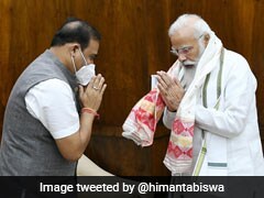 Assam Chief Minister Himanta Biswa Sarma Calls On PM Modi
