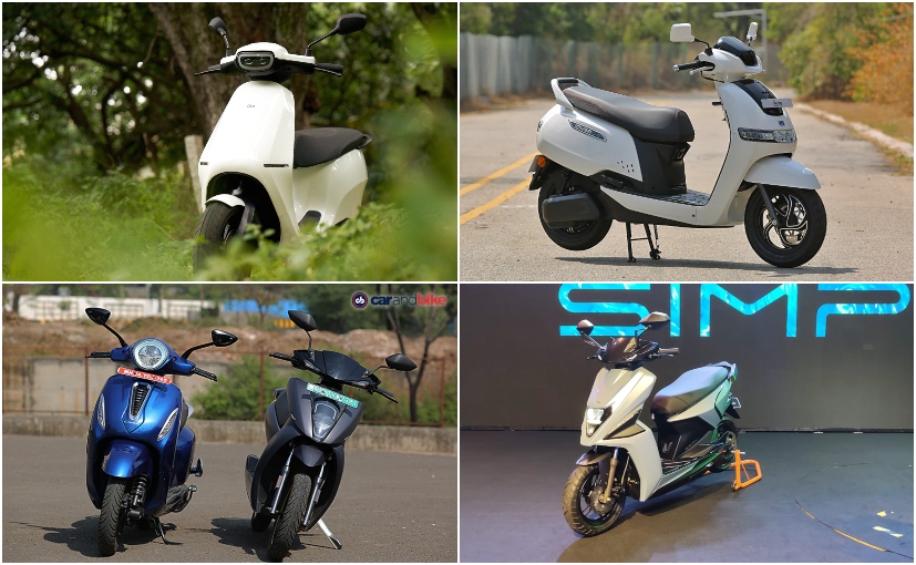 Ola S1 Electric Scooter vs Ather 450X vs Bajaj Chetak vs TVS iQube vs Simple One: Price Comparison