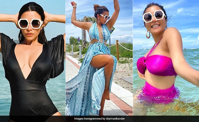 It's Always Shining Bright As A Summer Day For Birthday Girl Shama Sikander's Vibrant Style