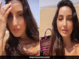 Nora Fatehi ने टू पीस पहन बीच किनारे कुछ इस अंदाज में लिया सनबाथ, शेयर किया ग्लैमरस Video Nora Fatehi ने टू पीस पहन बीच किनारे कुछ इस अंदाज में लिया सनबाथ, शेयर किया ग्लैमरस Video