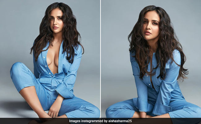 Aisha Sharma Can Make Anything Look Good, Even A Classic Blue Denim Jumpsuit