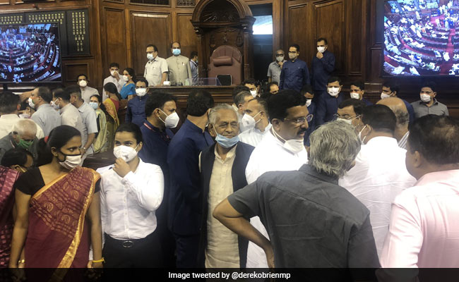 Opposition Accuses Centre Of Bulldozing Insurance Law Through Rajya Sabha