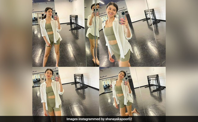 Count The Emojis In Shanaya Kapoor's Post About Dance Class Feels