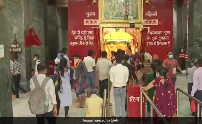 Temples Reopen In Patna After State Goverment's Nod To Reopen Religious Places