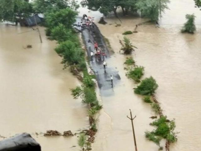 Heavy Rains Trigger Floods In Madhya Pradesh, Rescue Operations On