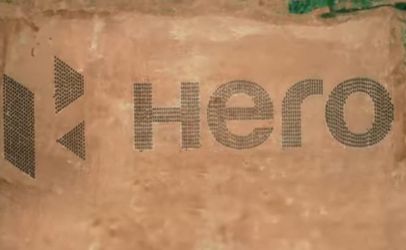 Hero MotoCorp Achieves Guinness World Record For Creating World's Largest Motorcycle Logo