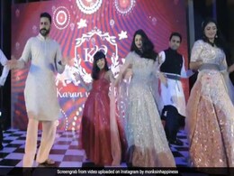 ऐश्वर्या राय ने बहन की शादी में स्टेज पर पति और बेटी के साथ झूमकर किया डांस, देखें वीडियो ऐश्वर्या राय ने बहन की शादी में स्टेज पर पति और बेटी के साथ झूमकर किया डांस, देखें वीडियो