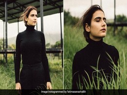 Fatima Sana Shaikh Is Giving Us All The Fall Feels In A Chic Black Turtleneck Fatima Sana Shaikh Is Giving Us All The Fall Feels In A Chic Black Turtleneck