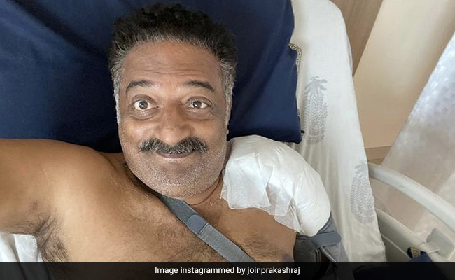 "The Devil Is Back," Writes Prakash Raj After A "Successful Surgery"