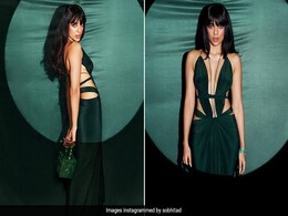 The Spotlight Shines Bright On Sobhita Dhulipala And Her Envious Green Cutout Dress The Spotlight Shines Bright On Sobhita Dhulipala And Her Envious Green Cutout Dress