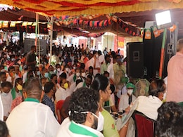 Tamil Nadu BJP Protests Against Party-Ruled Karnataka's River Project Tamil Nadu BJP Protests Against Party-Ruled Karnataka's River Project